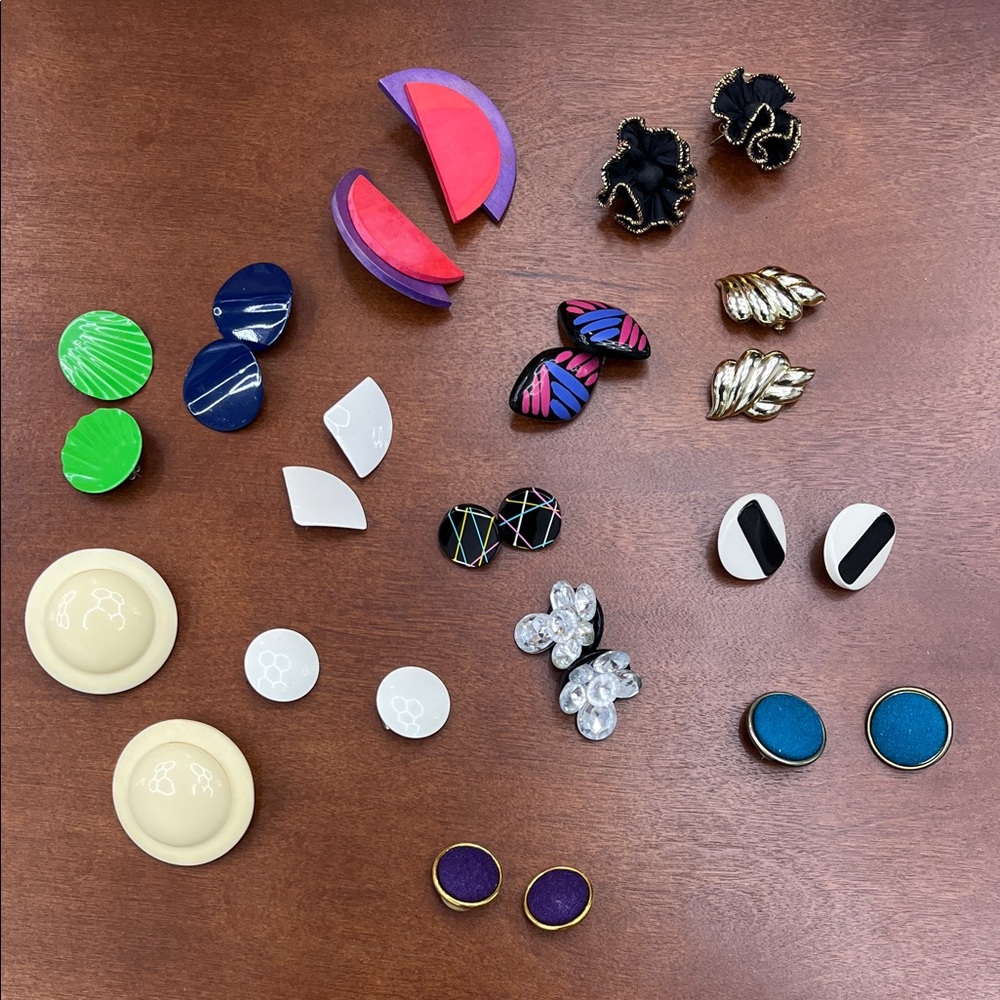 Colorful Assorted Earrings Set